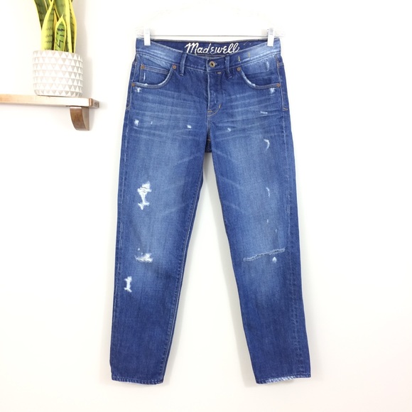 Madewell Denim - 🎉 SALE Madewell Boyfriend Ankle Jeans Button Fly